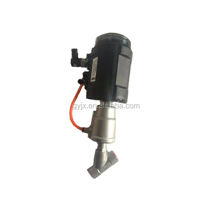 Stainless Steel Penumatic Intelligent threaded angle seat Valve Proportional control valve
