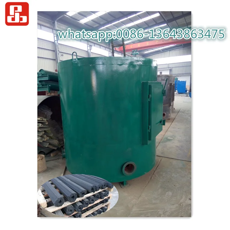 charcoal carbonization charcoal furnace machine
