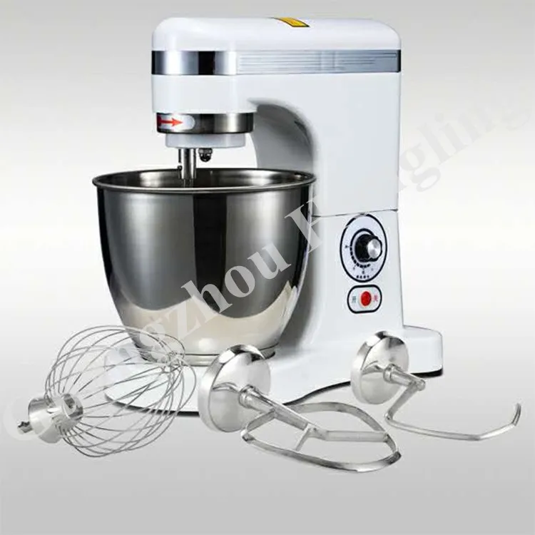 Bakery Machines Mini 7L Planetary Stand Food Mixer for Egg/Butter/Cream