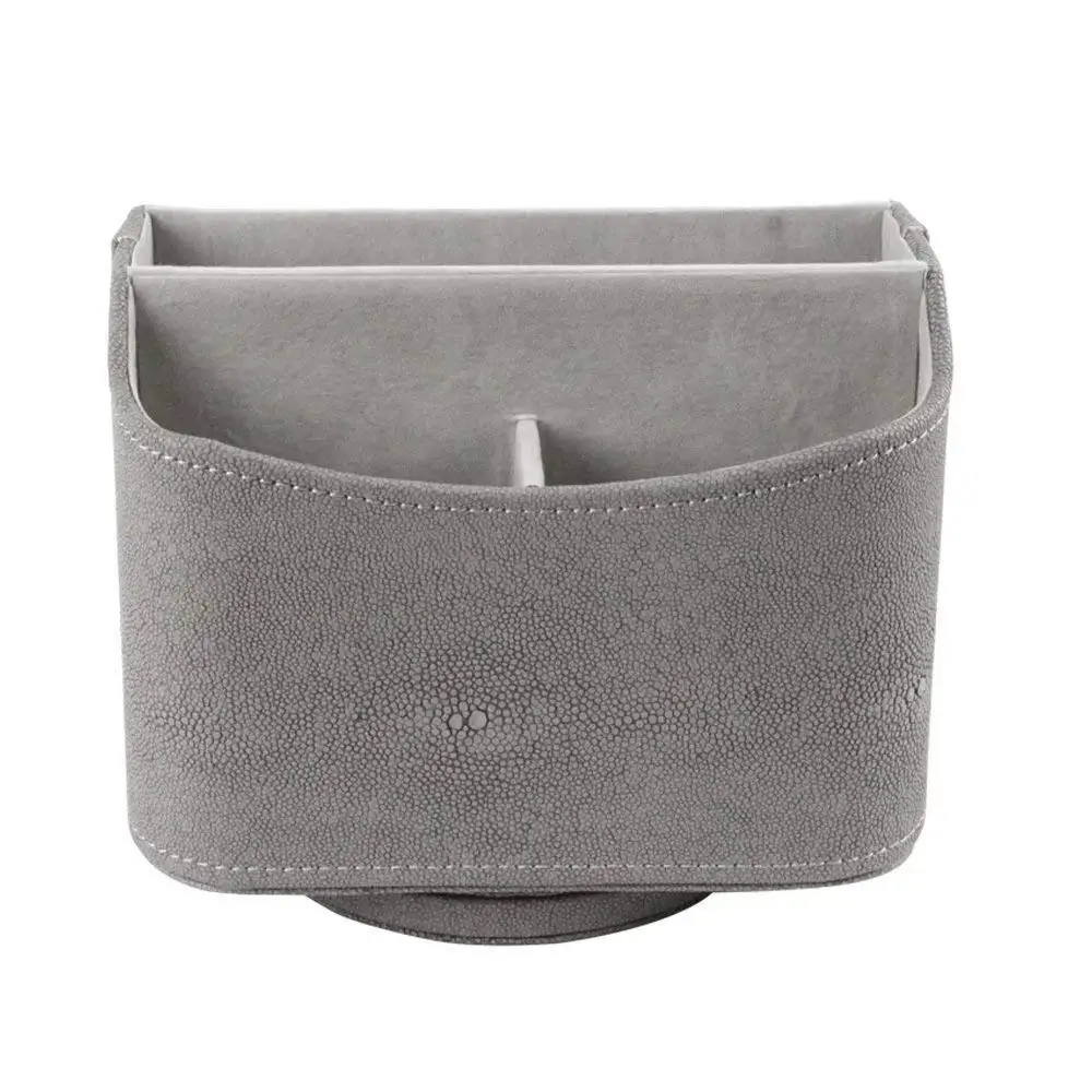 
Creative European High-grade leather multi-color Remote control box makeup holder Mobile phone Remote holder 