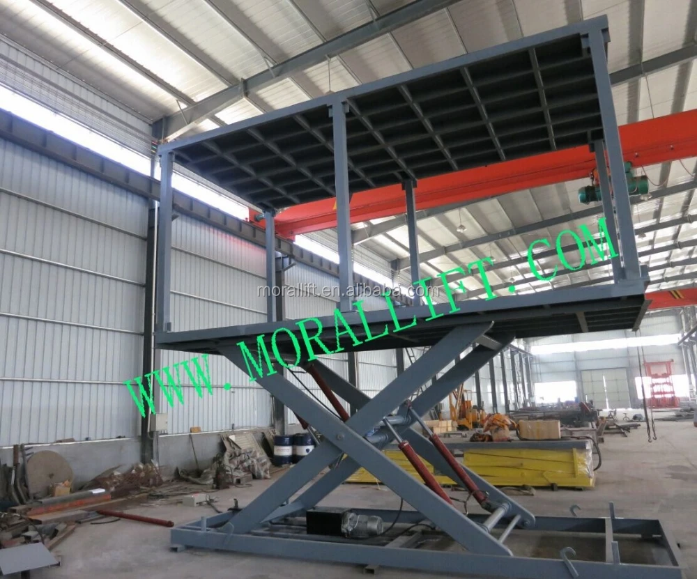 Automatic Underground car parking lift systems