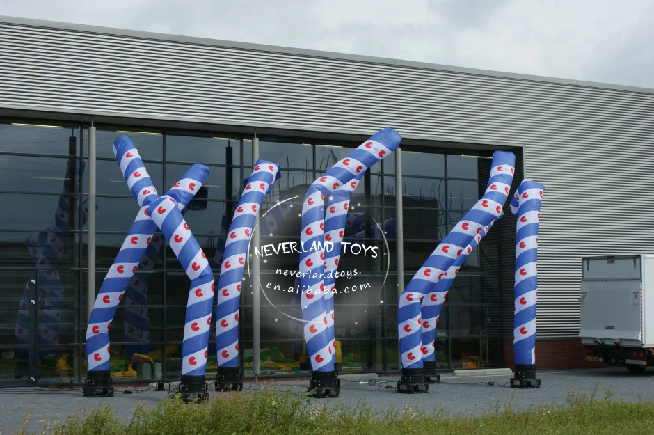 
Best Price Advertising Mini Sky Dancer Dancing Man Blower Inflatable Rainbow Air Dancer Costume 