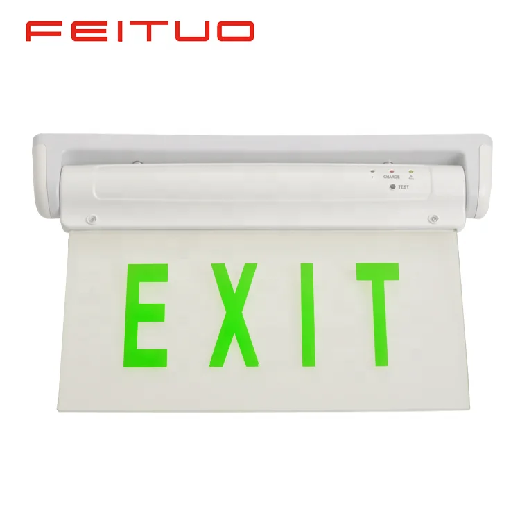Hot sales professional good quality hanging exit sign