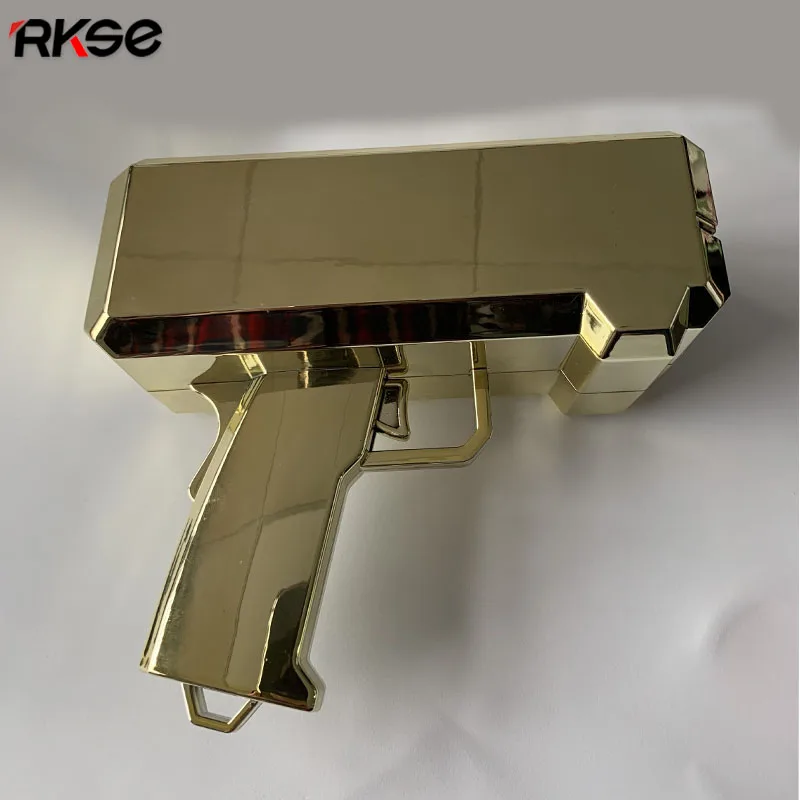 2019 Creative Christmas spray paper money pistol gun toys cash cannon supre money gun for party celebration