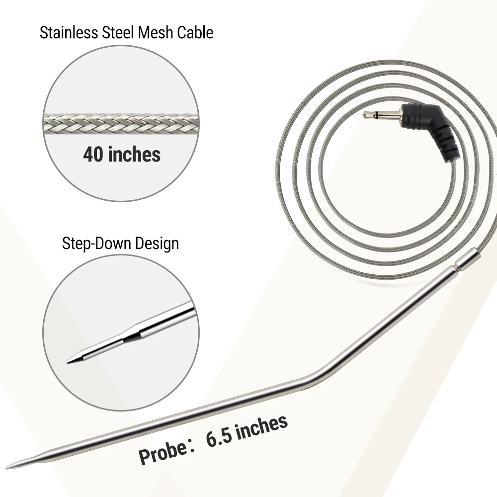 Thermopro TP16 Digital Instant Read BBQ Meat Thermometer with Cooking Thermometer Probe