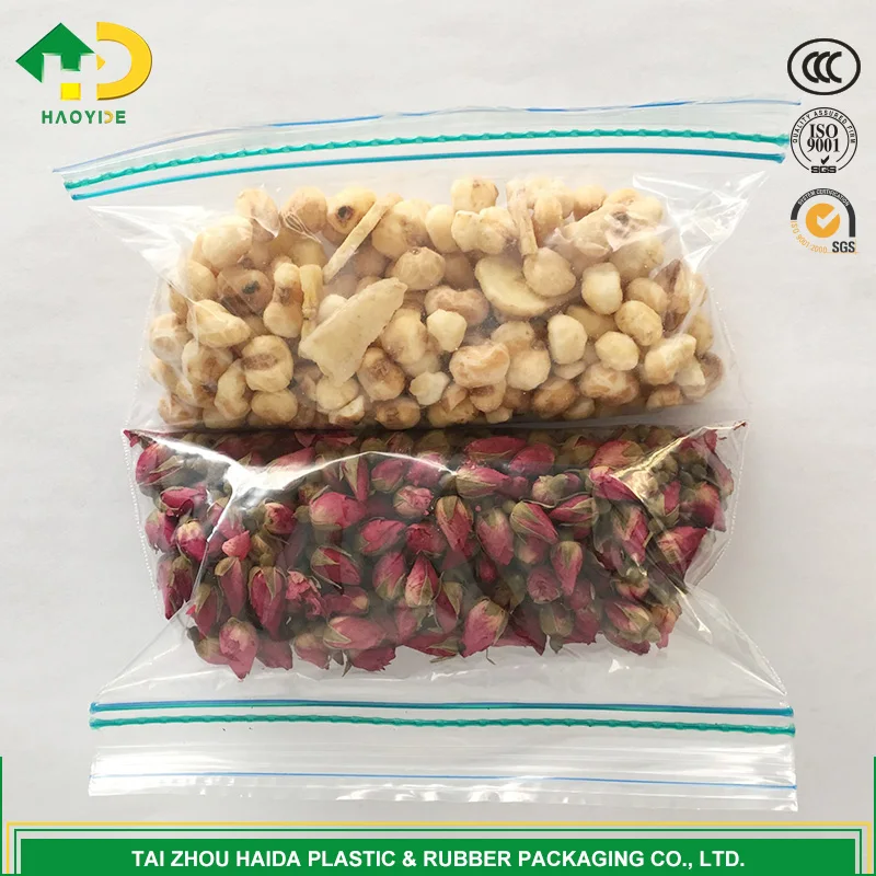 zip lock food plastic bread packaging bag