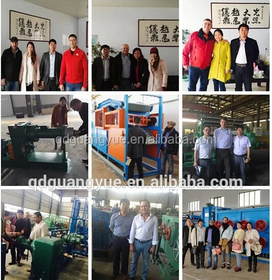 Three roll rubber calender machine