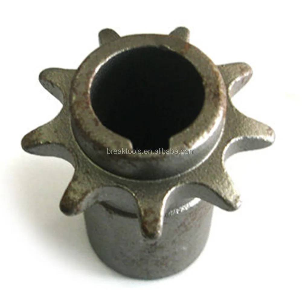Black painting cast iron G30 heavy mining machinery parts