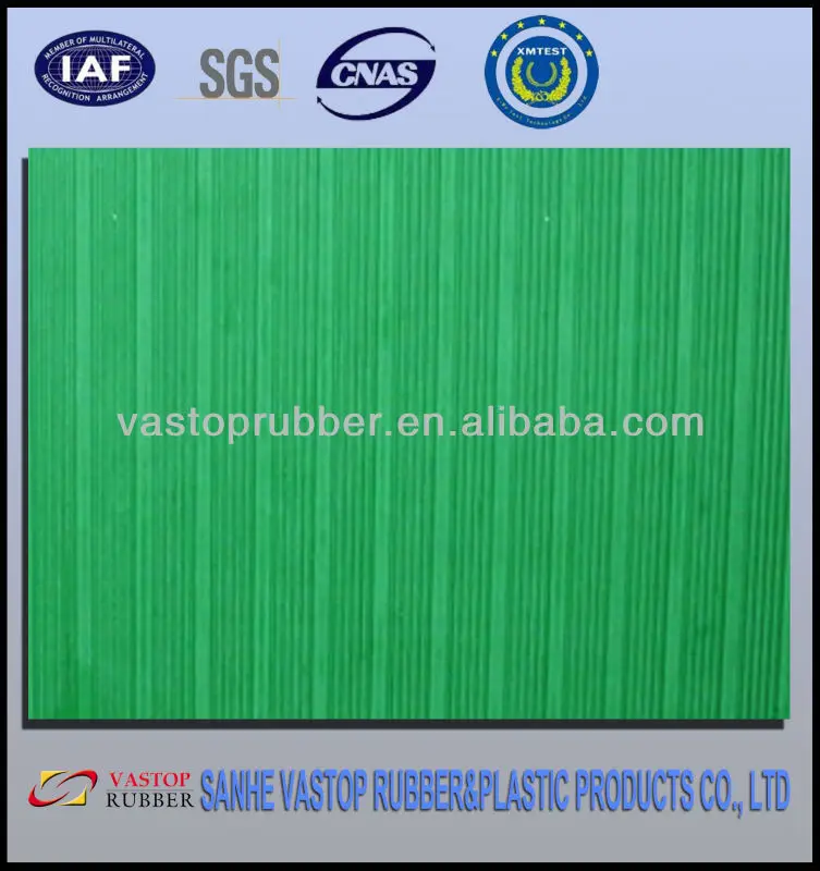 зеленый мелкий& широкий ребристый резиновый коврик