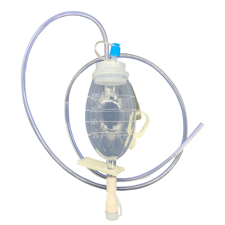 
Wound Drainage Reservoir Soft Silicone Perforated drainage tube 