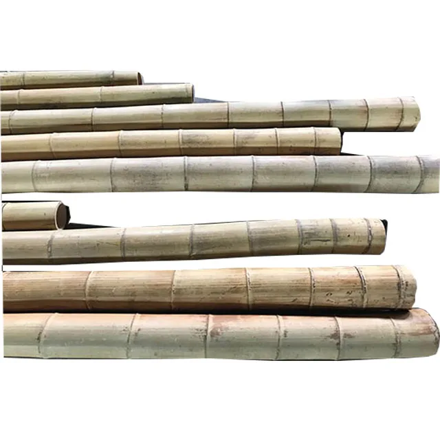FD - 183233 Clean yellow nice looking decoration raw mao bamboo pole/ big bamboo pole