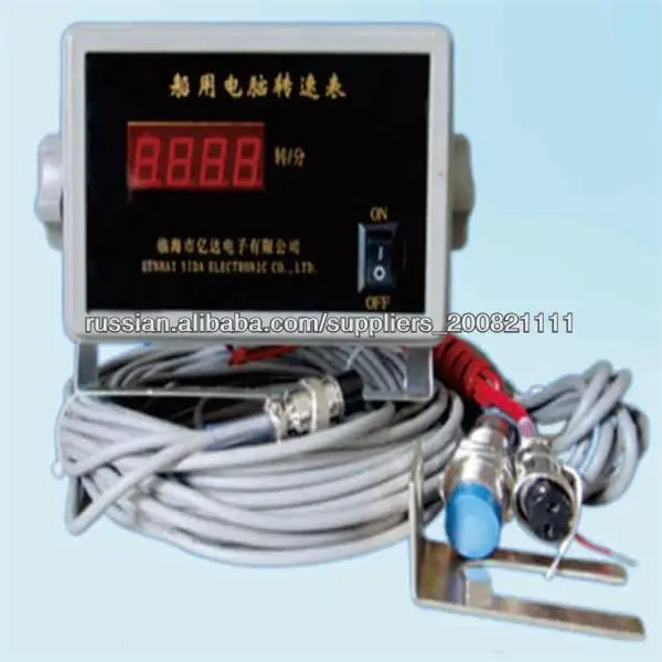 Продолговатые цифровой тахометр (в комплекте с датчиком)