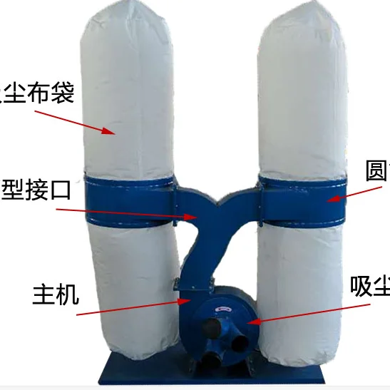 9030 dust collector for cnc router air suction machine woodworking machines