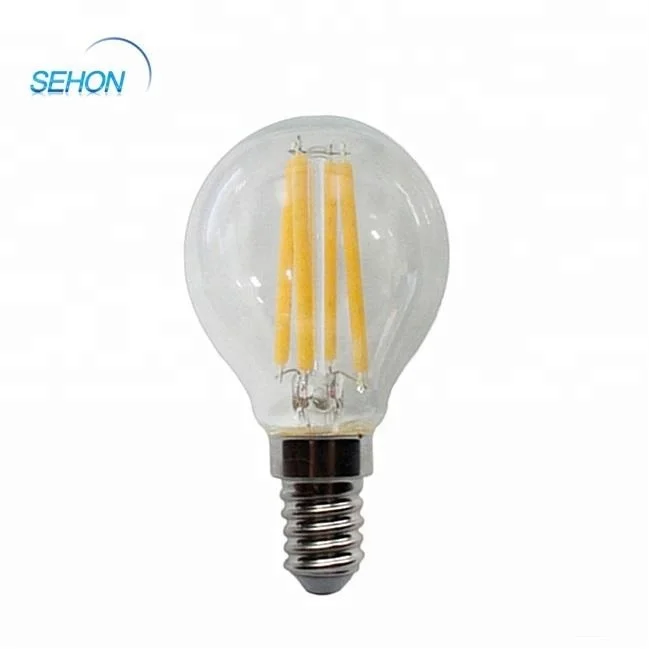 LED Globe Bulb G45 2W E26 Dimmable LED Filament Bulb