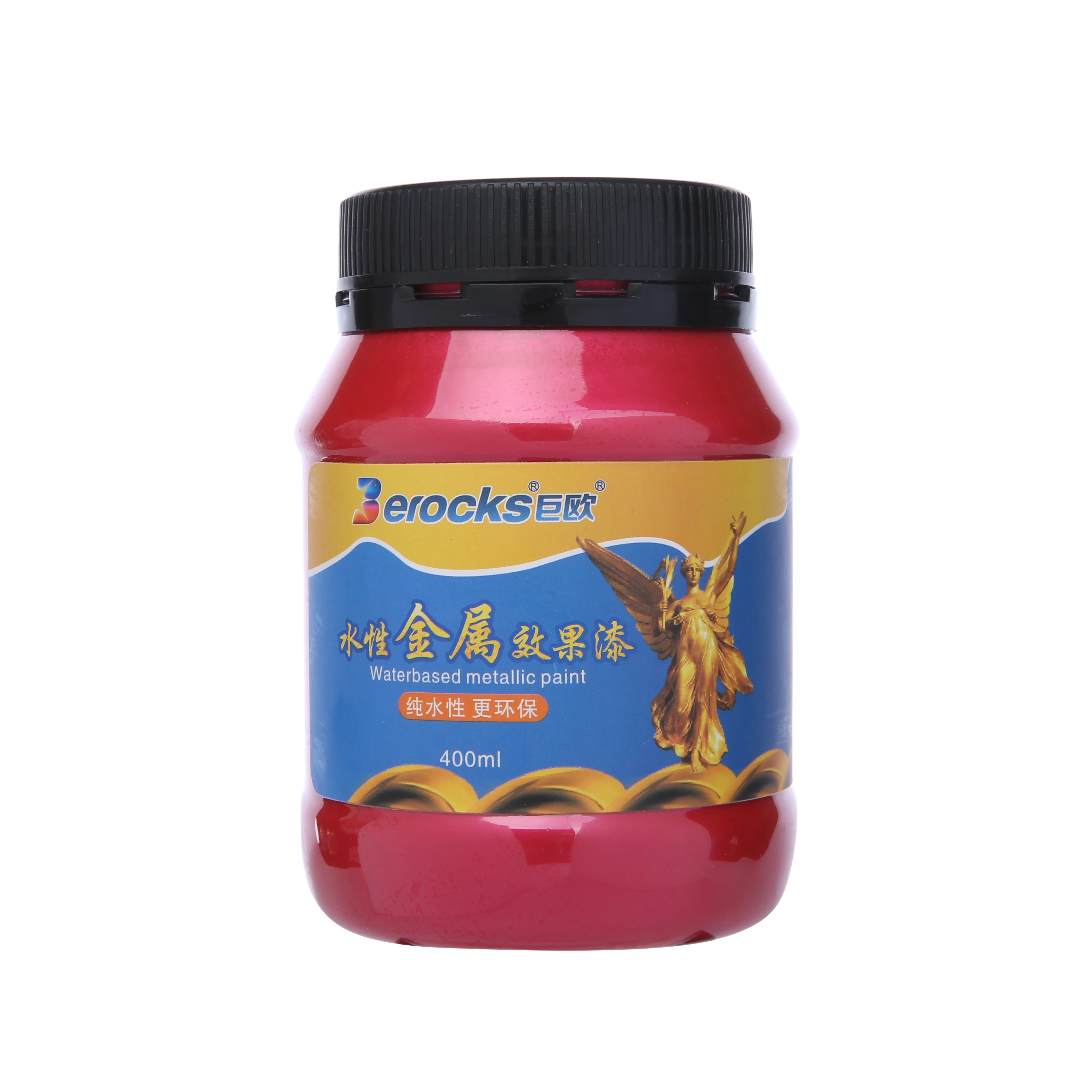 Hot Sale China Supplies nontoxic gold/silver/red Metallic paint