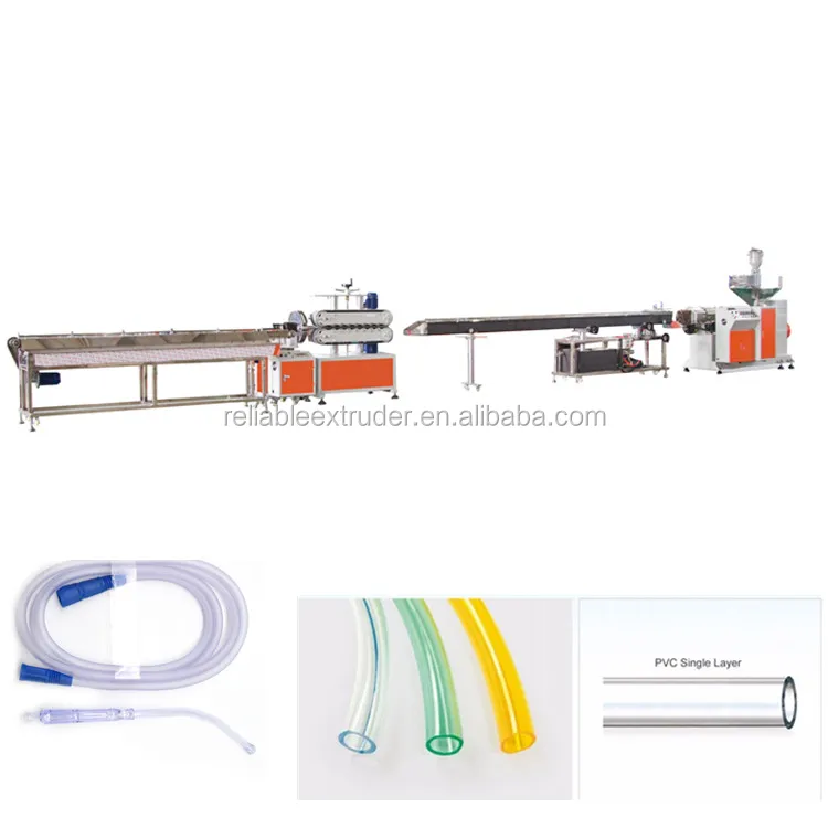 Medical Oxygen Tubes Breathing Tube Production Line Extruder Medical Pipe