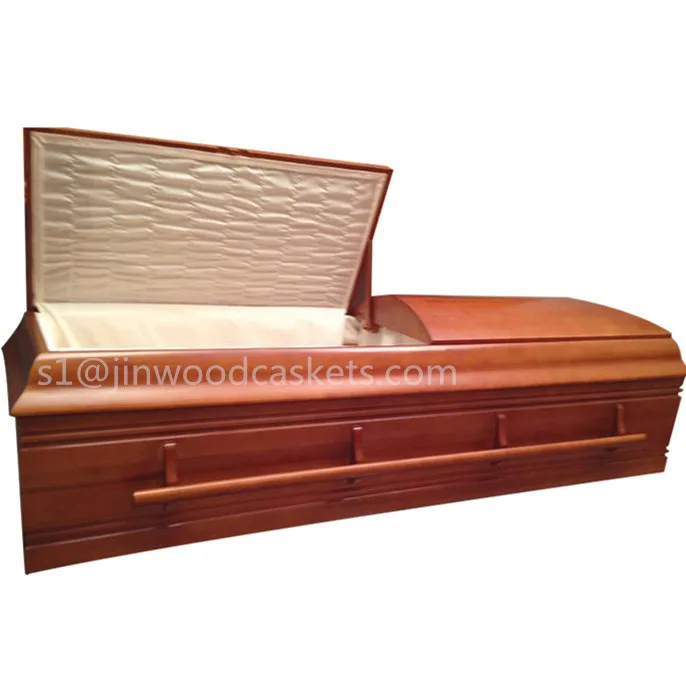 JAHLEEL High Quality Jewish Funeral Solid Wood Casket Coffin