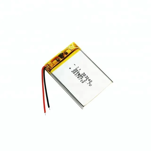 best quality high efficiency akku CE ROHS  battery 303040 3.7v 300mAh for vr