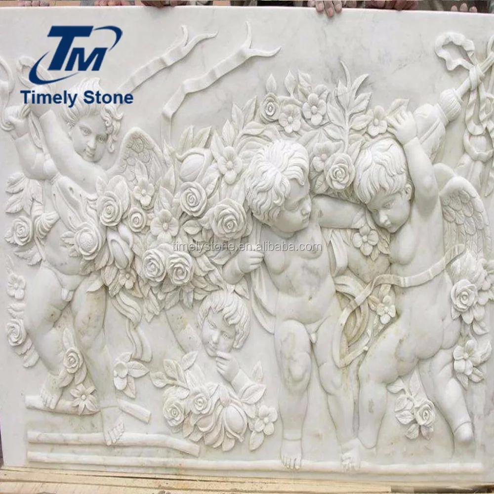 
Stone wall relief sculpture 