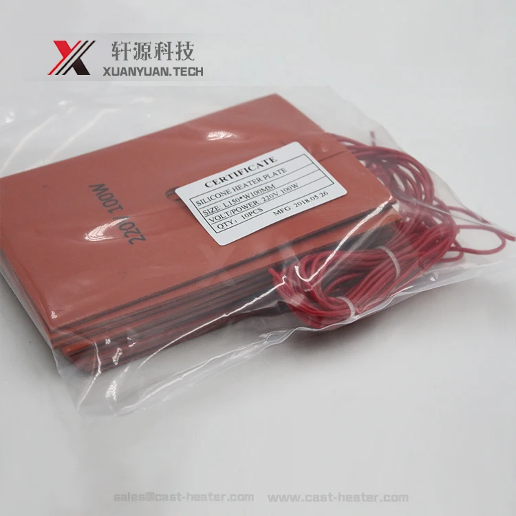 300 watt 120 volt silicone rubber oil pan engine block heater