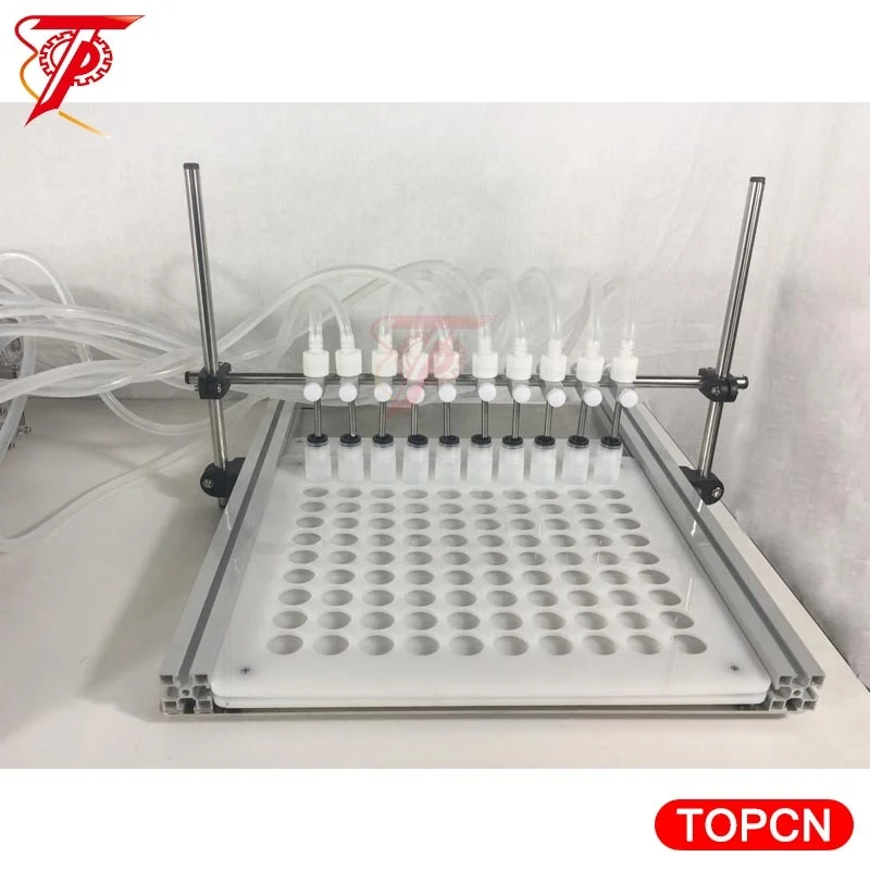 Автоматический перистальтический насос с 6 головками 0 5-600 мл 30 машина для розлива
