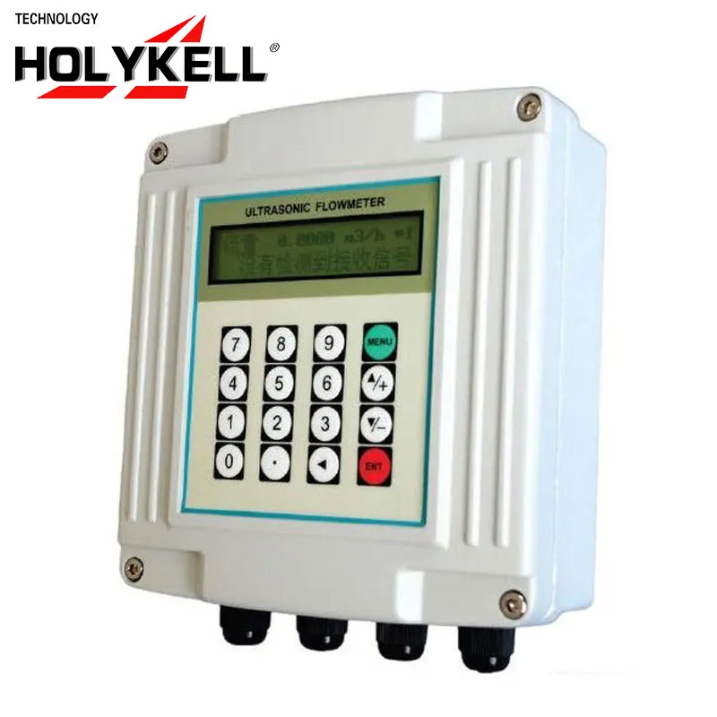 Holykell DN50-DN300 4-20mA RS485 communicate ultrasonic flow meter