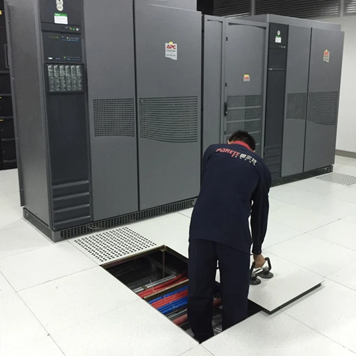  Data center server room Steel raised floor with anti static HPL