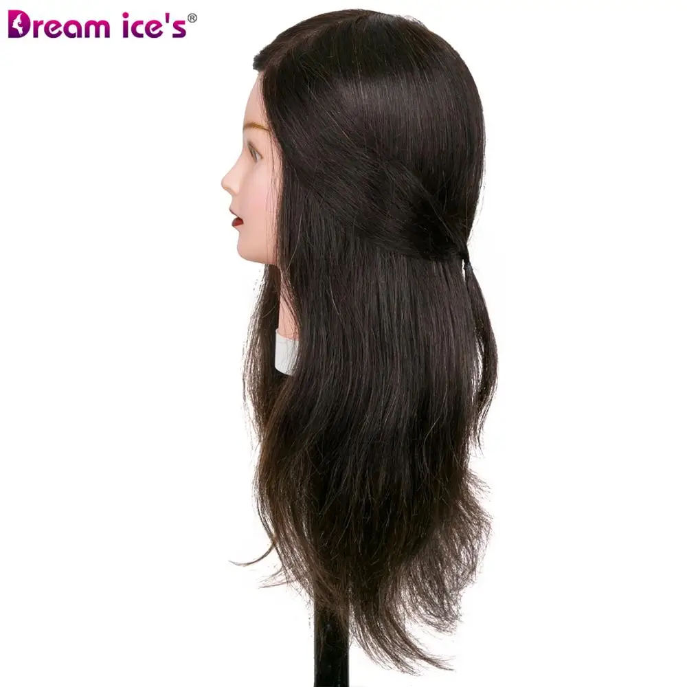 Factory Customization 26 Inch Doll Transplant 30 Inch Natural Lash Hairdressing Braiding Hair Training Head For Dental