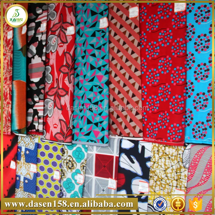 ISO 9001Approved real african wax prints fabric bulk buy from china