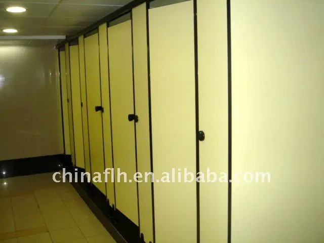High quality and low price hpl panel cubical toilet cubicle partition 12mm thick gray Changing Room Partition