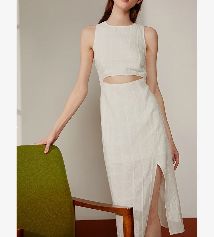 Lady New 2019 Dress Cross Back Bandage Clothes Fashion Dress