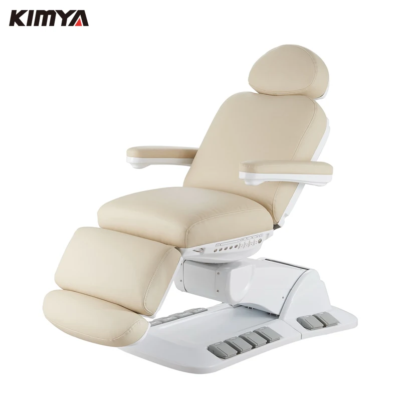 Germany Japan commercial sex heavy duty adjustable height metal frame power lift 3 section spa electric massage table