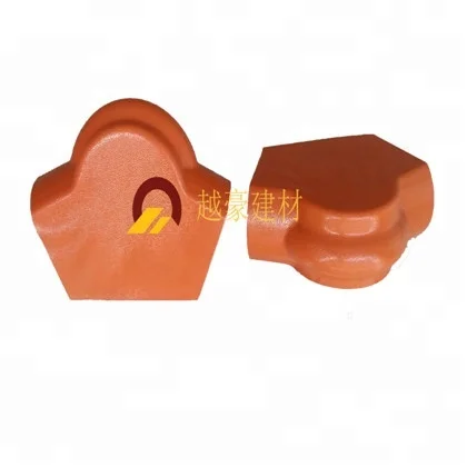plastic water proofing roofing materials pvc roof accessories top ridge tiles for wholesale