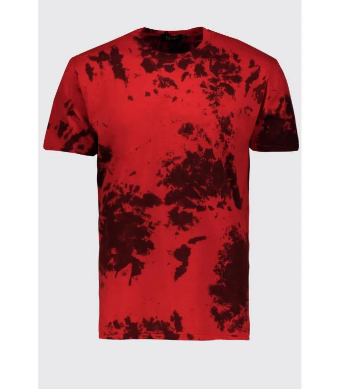 
Tie Dye Hunting Clothing New Mens Black Spot Red T-Shirts Summer 100% Cotton Short Sleeve Top Casual Sport Tee Shirts 2019 
