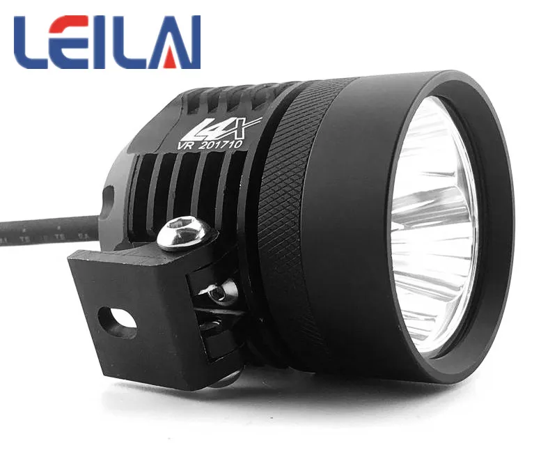 L4X 4500LM 6000K Auxiliary Working Lights Spot Beam LED Motor Headlamp