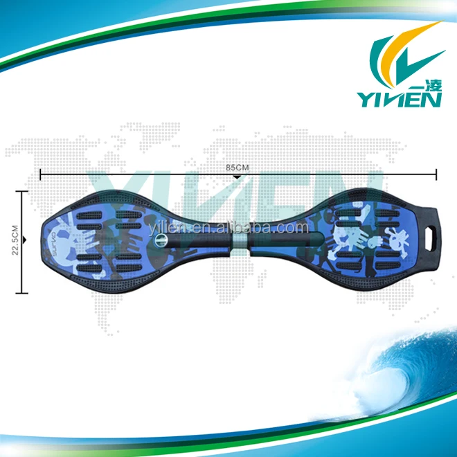 2 Wheels Surf Casterboard Wave Board Skateboard