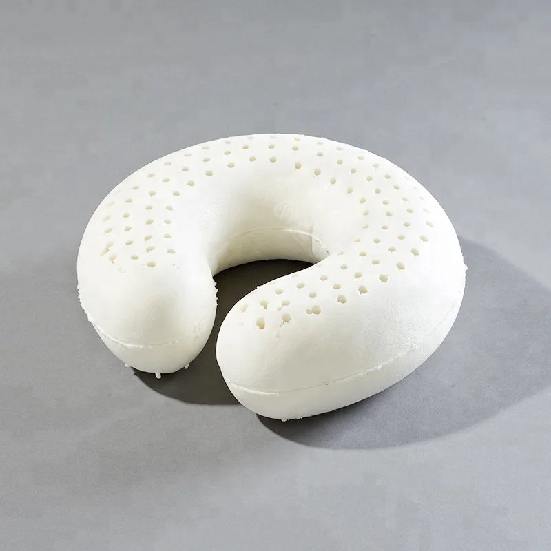 Porous Round Natural Latex Cylinder Pillow Bolster