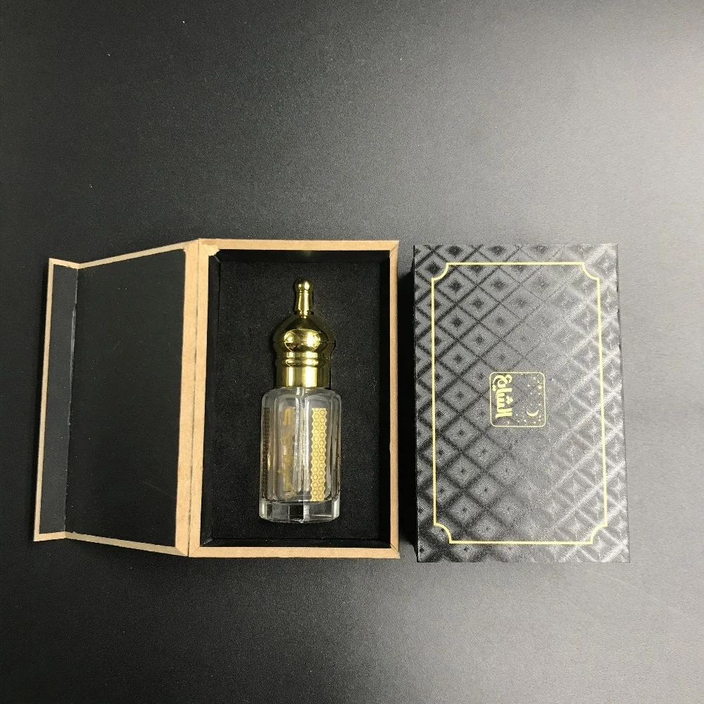 
Factory price wooden box with paper sleeve for 3ml 6ml 12ml attar fancy bottle 