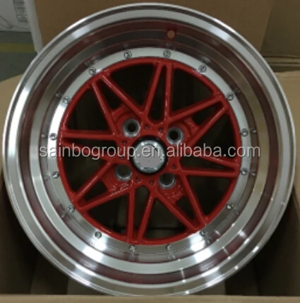 15 16 17 inch 4x100 4x114.3 5x100 alloy wheel rim2278