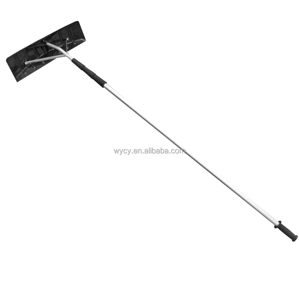 The Euro Level telescope roof snow rake and snow removal