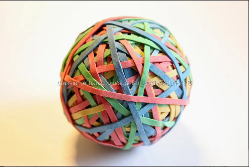 Высокое качество цветной силиконовой резинкой Болл, силиконовая резинка мяч, сделанный в Таиланде