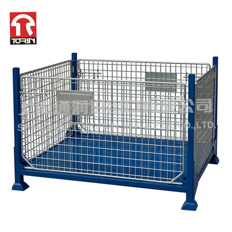 Torin SWK8011 Supplier Warehouse Customized Size Euro Rigid Zinc Mesh Pallet