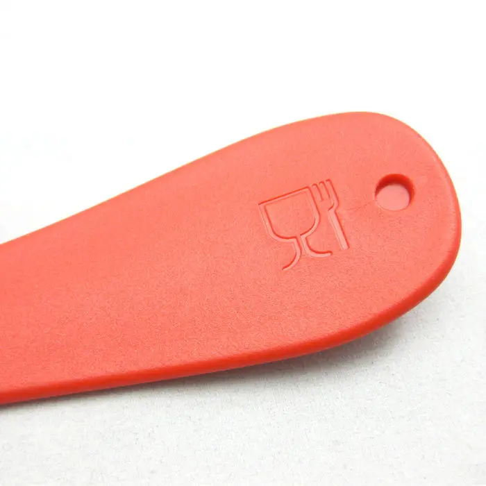 colorful Plastic Spoon ,Printed food grade PP Big plastic spoon, raw material bulk large plastic spoon as chinese soup spoon