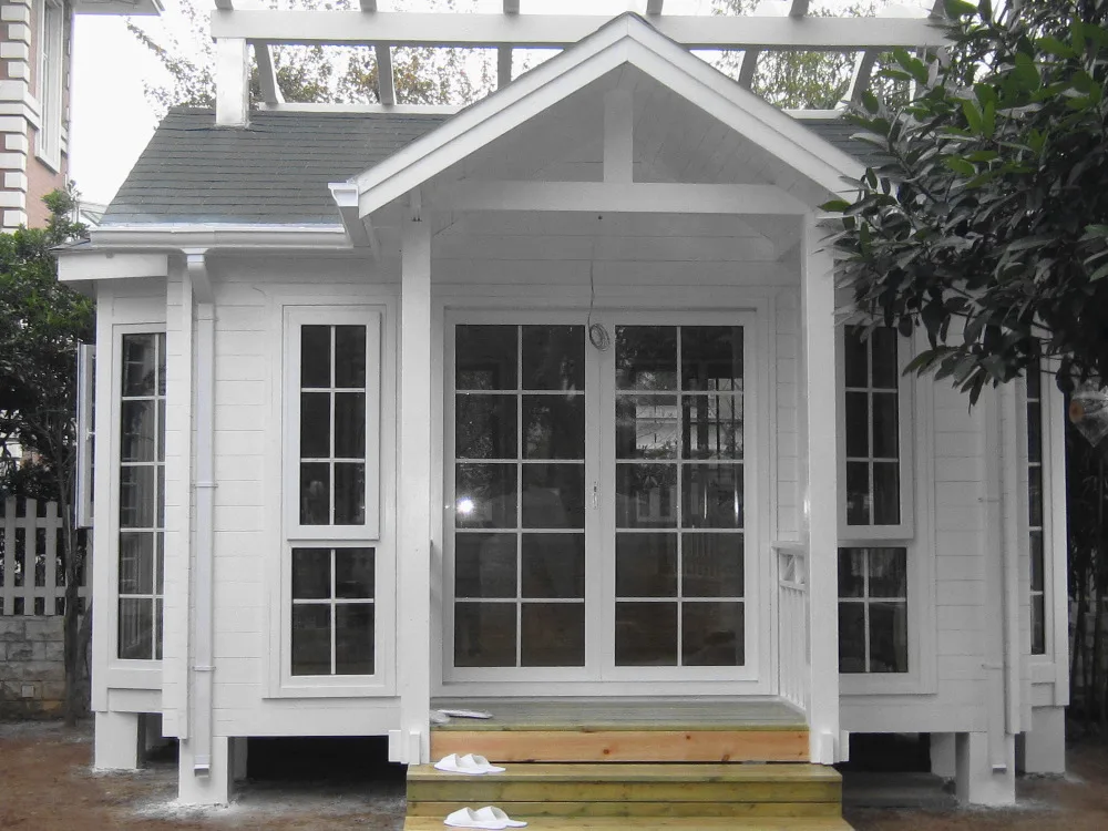 2017 20 M2 Modern Design Prefab Log Cabin Kit for Sale