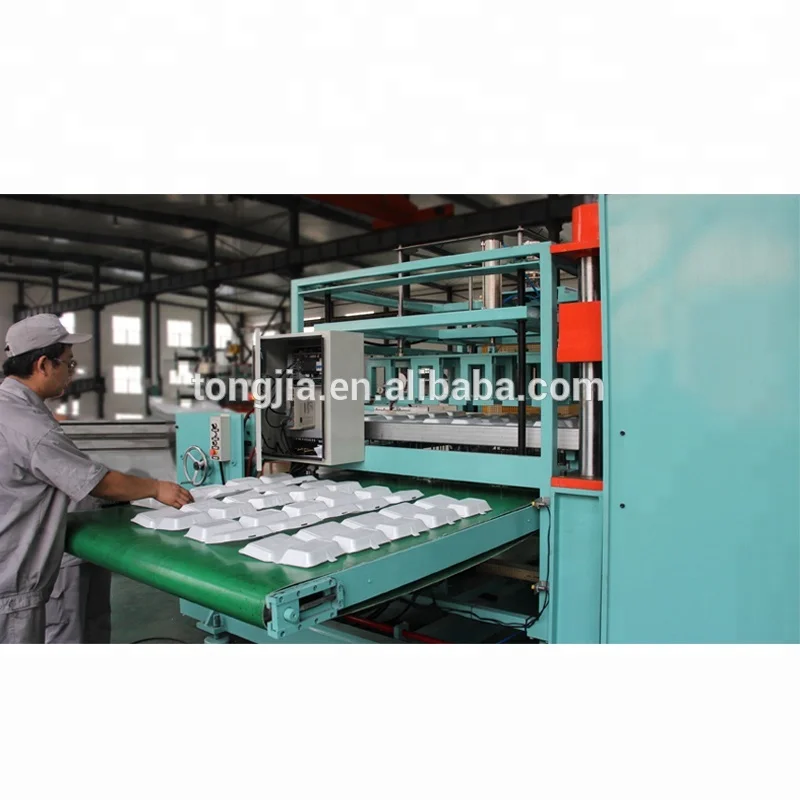 fast food container Foam Plate Vacuum Molding Machine