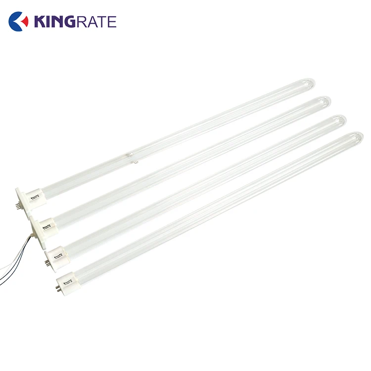 U Shape 75W/150W Photolysis 185NM 254NM UV Germicidal Lamp  For Waste Air Treatment