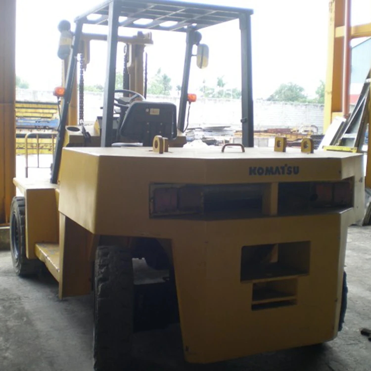 Японский оригинальный вилочный погрузчик Komatsu FD 50, 5-тонный гидравлический погрузчик Komatsu в Шанхае