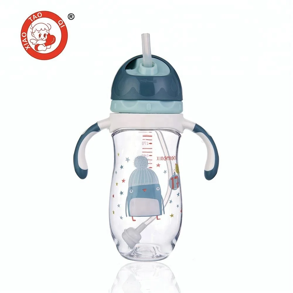 
Tritan kids 360 training sippy cup baby plastic water sippy cups with straws 