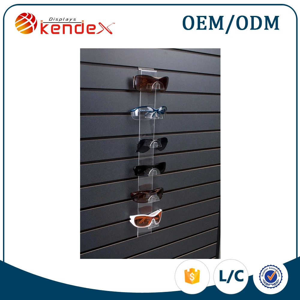 
Лидер продаж, настенный акриловый дисплей для очков, дизайн магазина 