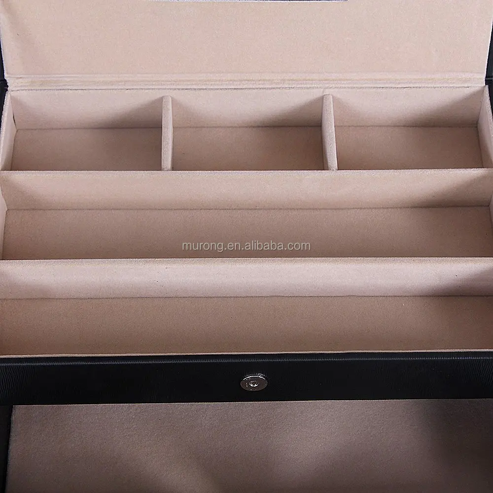 Leather Sunglass Glasses Display Case Storage Organizer Collector Box